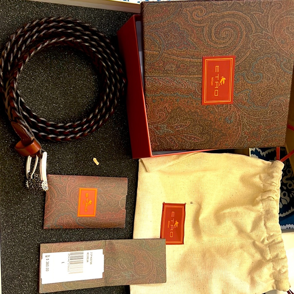 Brand new Etro Milano belt